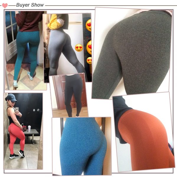 Women High Elastic Fitness Sport Gym Leggings - Image 10